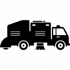 street cleaner lorry