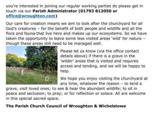 Wroughton Parish Churchyard comms-2 Wroughton Parish Churchyard comms-2
