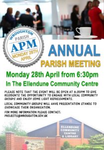 Annual Parish Meeting Poster