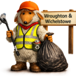 Womble litterpicking